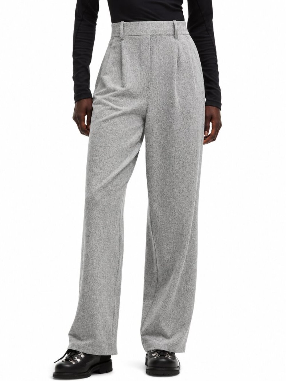 lululemon Daydrift Wide-Leg Gray Dress Pants